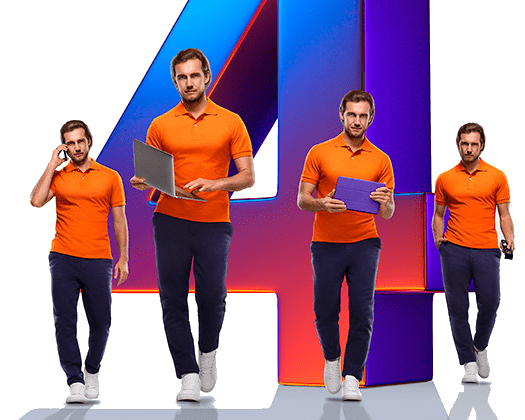 Великолепная четверка Ростелеком в&nbsp;деревня Карловка (Красноярский край)